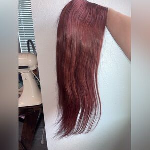 Rich Auburn 100% virgin 16 inch u-part wig